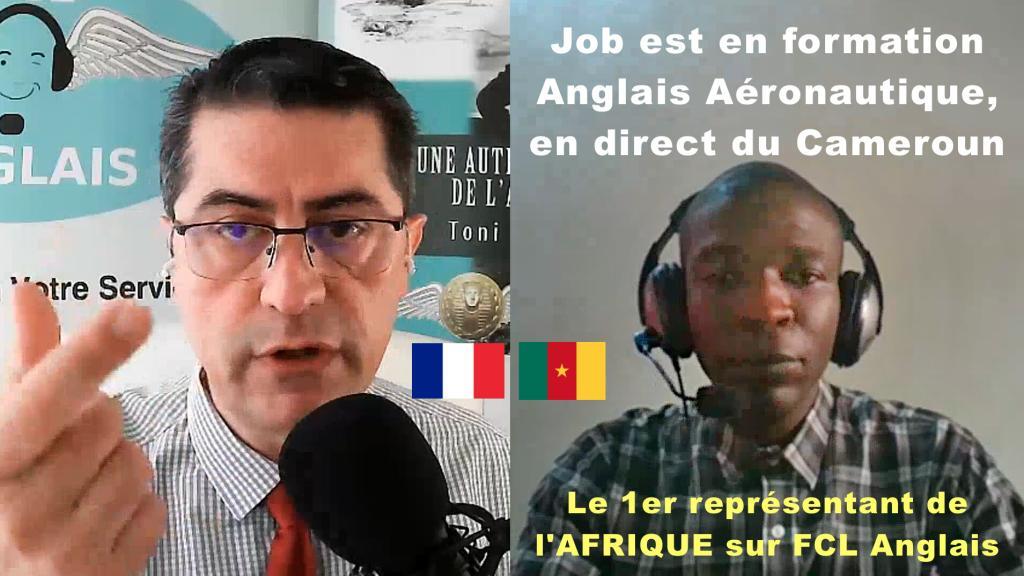 Job Cameroun Afrique anglais aéronautique aviation Toni Giacoia FCL ANGLAIS cours en ligne