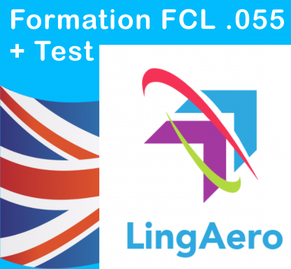 Pack formation plus test FCL 055 Lingaero anglais aéronautique pilote cours en ligne aviation à distance